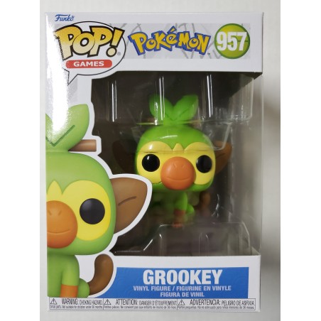 Pokemon 957 Grookey Funko Pop