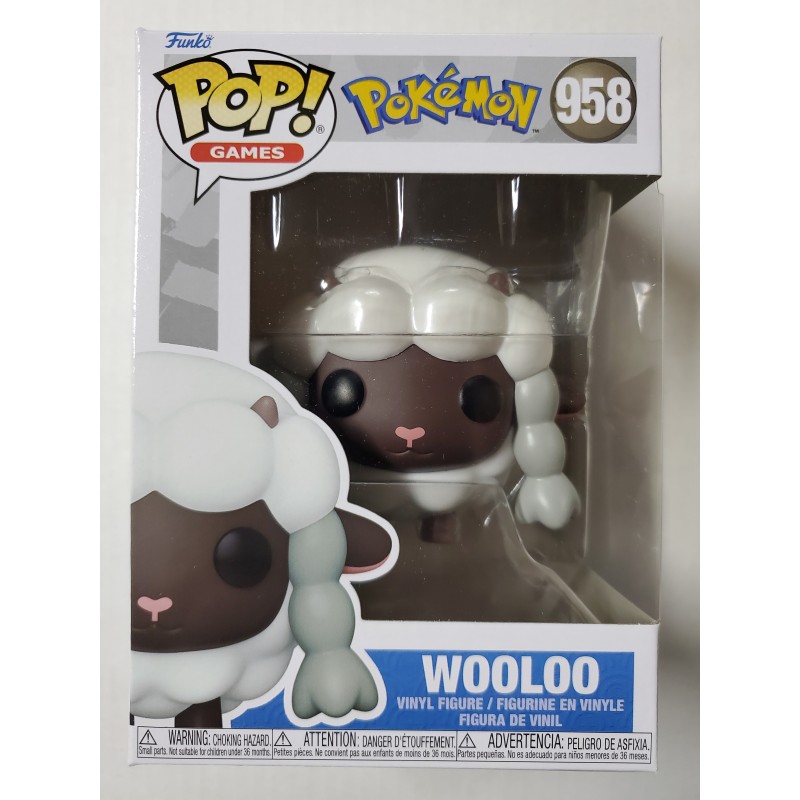 Pokemon 958 Wooloo Funko Pop