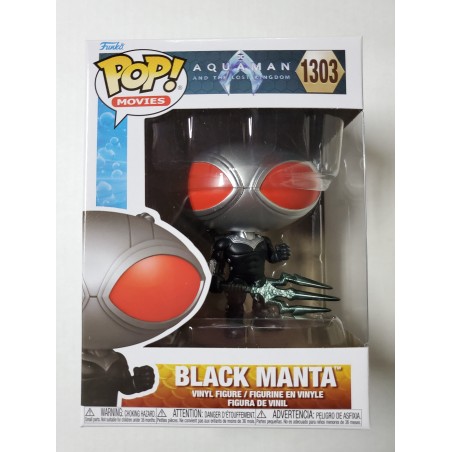 DC Aquaman and the Lost Kingdom 1303 Black Manta Funko Pop