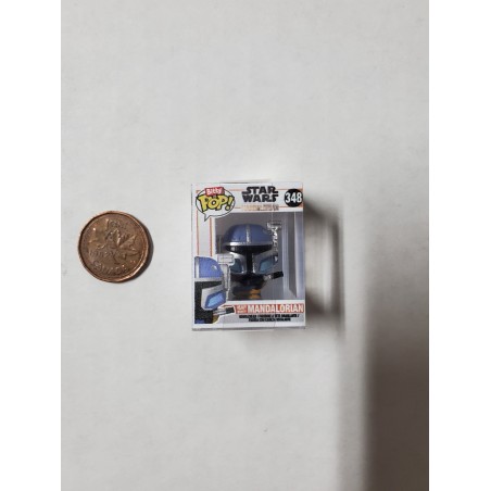 Bitty Pop Star Wars The Mandalorian 348 Heavy Infantry Mandalorian Funko