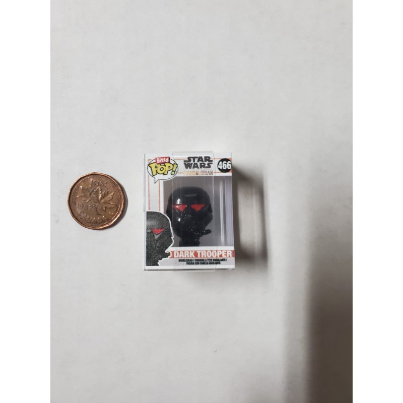 Bitty Pop Star Wars The Mandalorian 466 Dark Trooper Funko