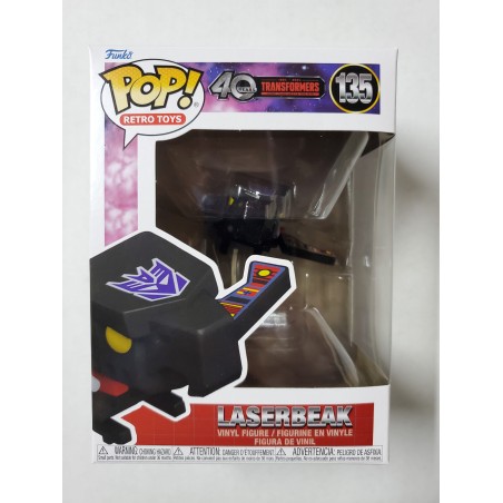 40 Years Transformers 135 Laserbeak Funko Pop