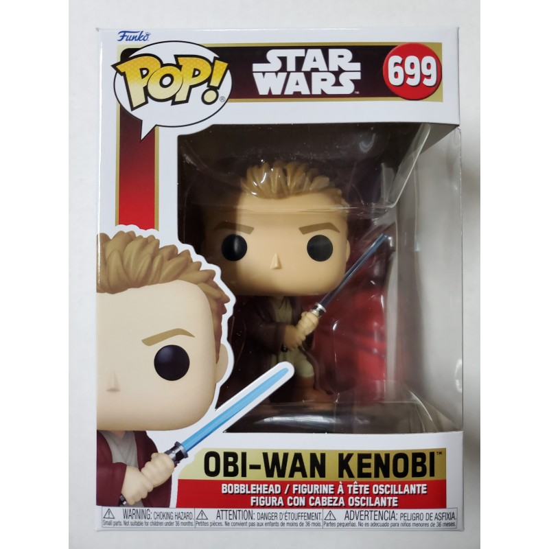 Star Wars The Phantom Menace 699 Obi-Wan Kenobi Funko Pop