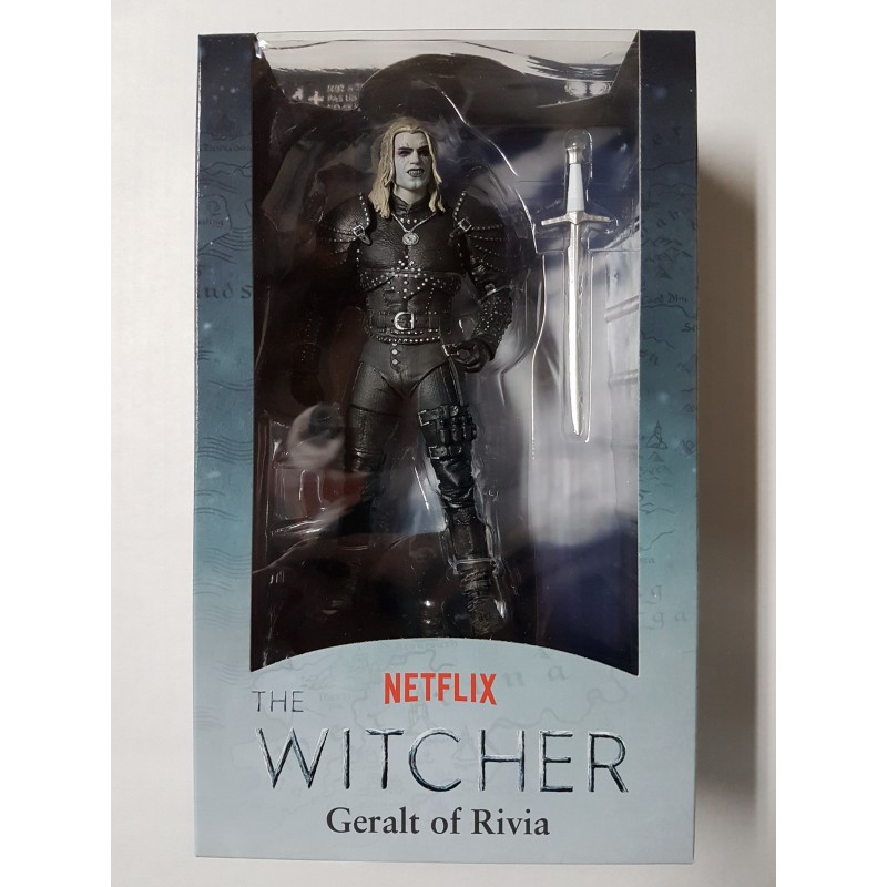 Geralt of Rivia Witcher Mode The Witcher Netflix Season 2 McFarlane Toys Figurine