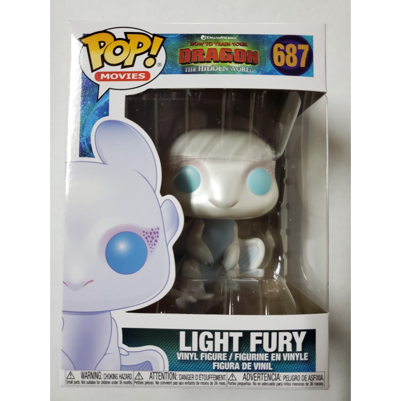 How to Train Your Dragon 687 Light Fury Funko Pop