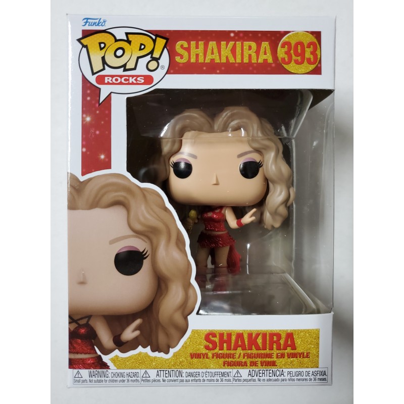 Rocks 393 Shakira Funko Pop