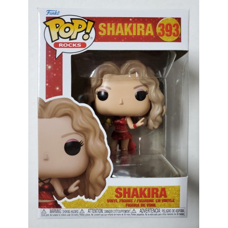 Rocks 393 Shakira Funko Pop