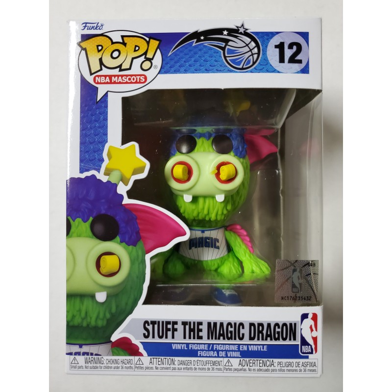 NBA Mascots 12 Stuff the Magic Dragon Funko Pop