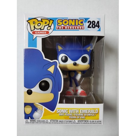 Sonic the Hedgehog 284 Sonic with Emerald Funko Pop