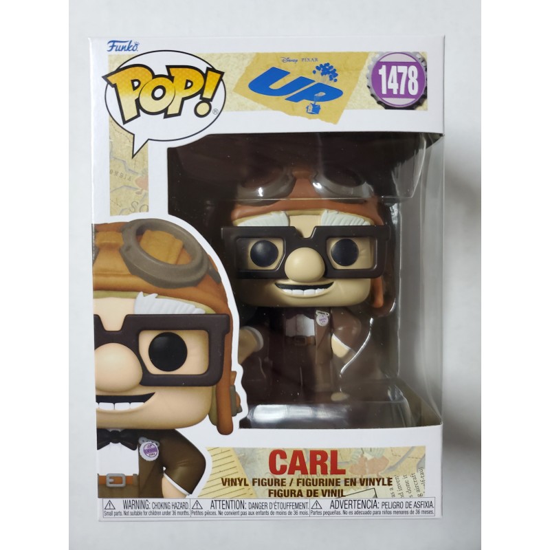 Disney Pixar Up 1478 Carl Funko Pop