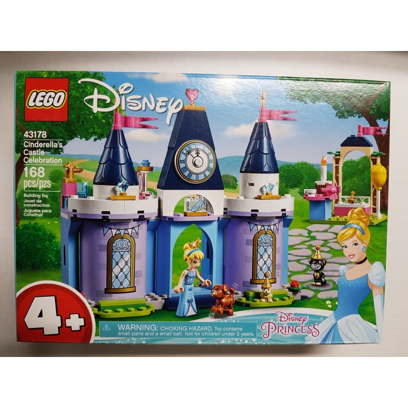 LEGO Disney Cinderella’s Castle Celebration 43178 168 pcs