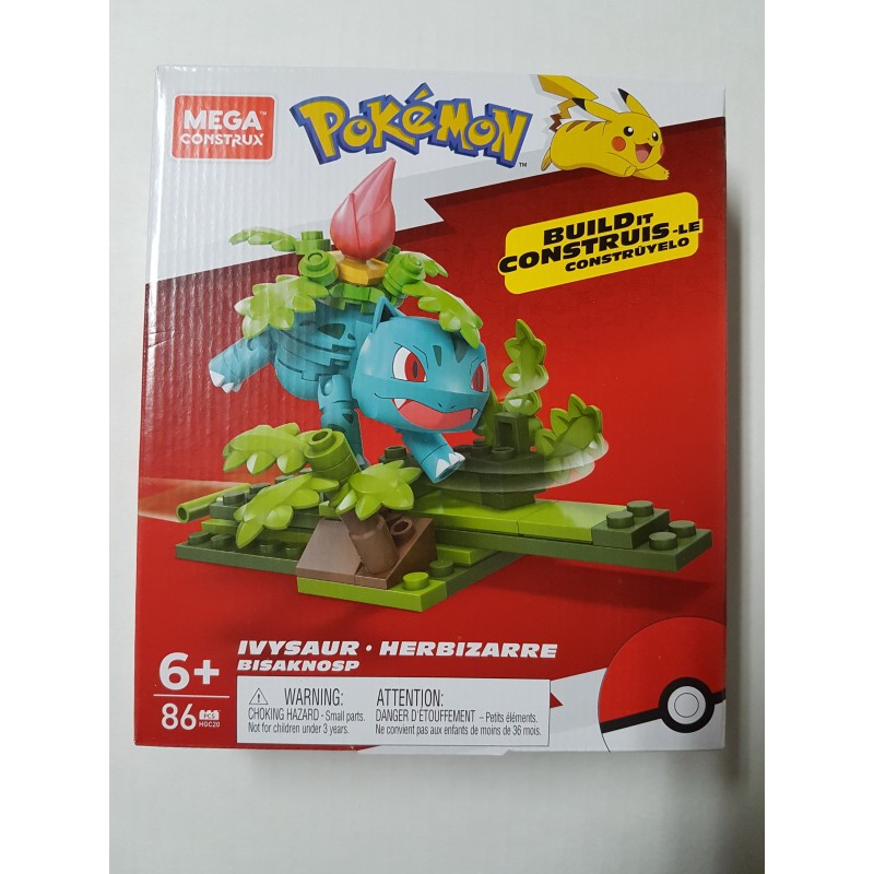 Mega Construx Pokemon Ivysaur 86 pcs Building Set