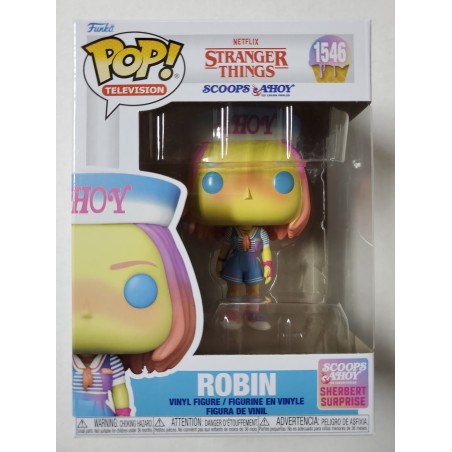 Stranger Things Scoops Ahoy 1546 Robin Funko Pop