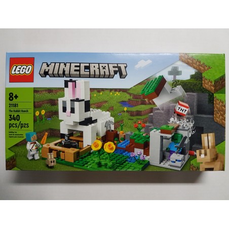 LEGO Minecraft The Rabbit Ranch 21181 340 pcs