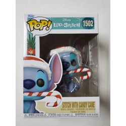 Disney Holiday 1502 Stitch with Candy Cane Funko Pop