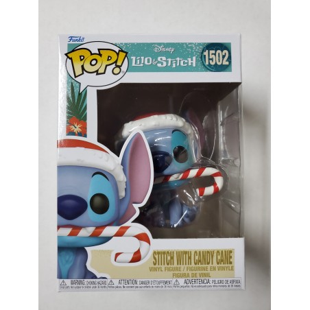 Disney Holiday 1502 Stitch with Candy Cane Funko Pop