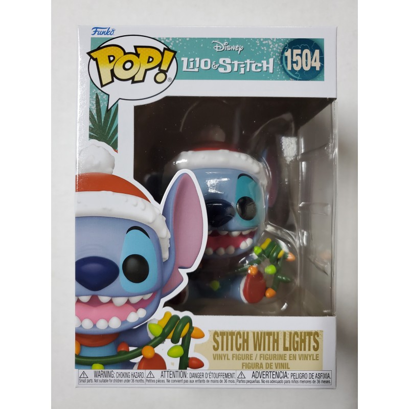 Disney Holiday 1504 Stitch with Lights Funko Pop