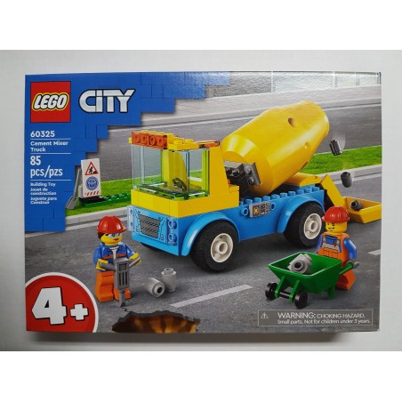 LEGO City Cement Mixer Truck 60325 85 pcs