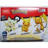 Mega Construx Pokemon Pikachu Evolution Trio 621PCS GYH06