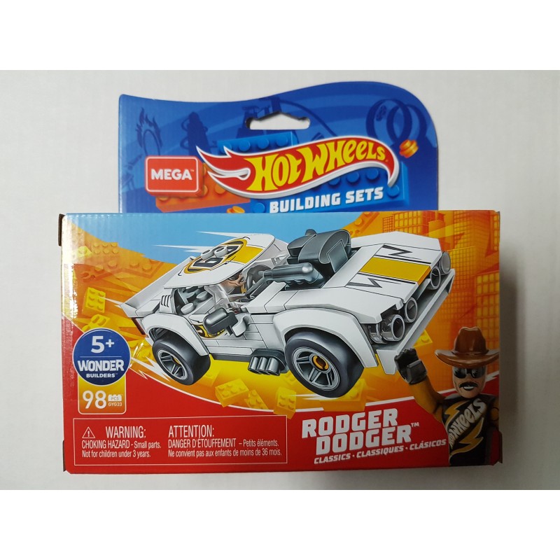 Mega Construx Hot Wheels Rockin' Racers Rodger Dodger 98PCS GYG33