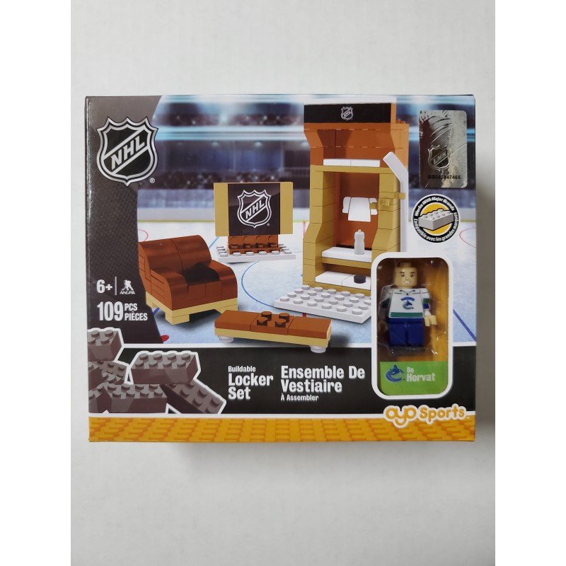 Bo Horvat Vancouver Canucks Oyo Sports/K'Nex NHL Locker Set 109 pcs