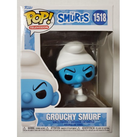 The Smurfs 1518 Grouchy Smurf Funko Pop