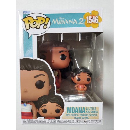 Disney Moana 2 1546 Moana & Little Sis Simea Funko Pop