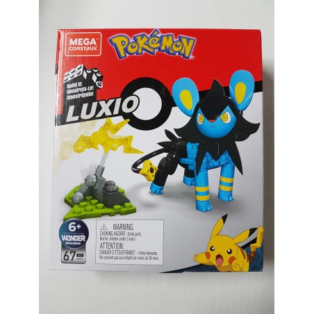 Mega Construx Pokemon Luxio 67 pcs Building Set