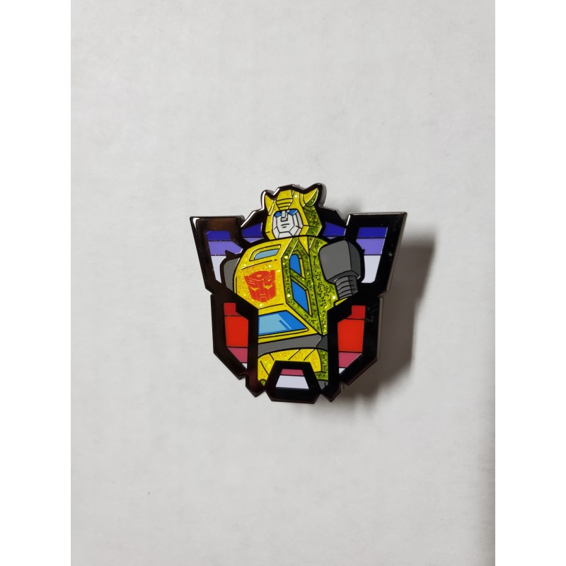 Glitter Bumblebee (Y459) Transformers Series 1 Mystery FiGPiN Épinglette