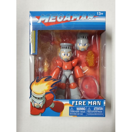 Fire Man Mega Man 4.5" Jada Toys Action Figure