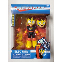 Elec Man Mega Man 4.5" Jada Toys Action Figurine