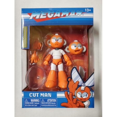 Cut Man Mega Man 4.5" Jada Toys Action Figurine