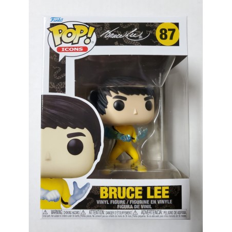 Icons 87 Bruce Lee Funko Pop