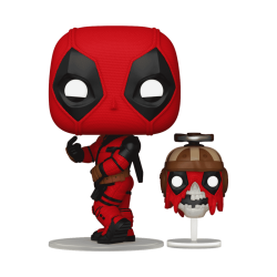 Marvel Deadpool & Wolverine 1400 Deadpool with Headpool Funko Pop