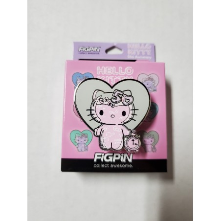 Hello Kitty CLOCK (Y163) Hello Kitty 50th Series 5 Mystery FiGPiN Pin