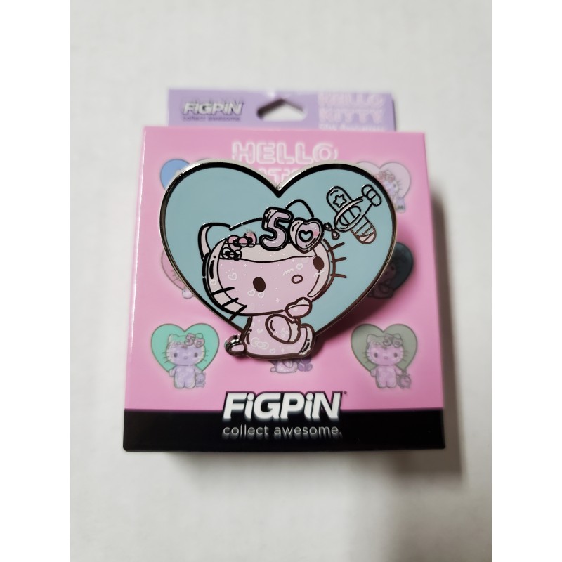 Hello Kitty AIRPLANE (Y168) Hello Kitty 50th Series 5 Mystery FiGPiN Pin