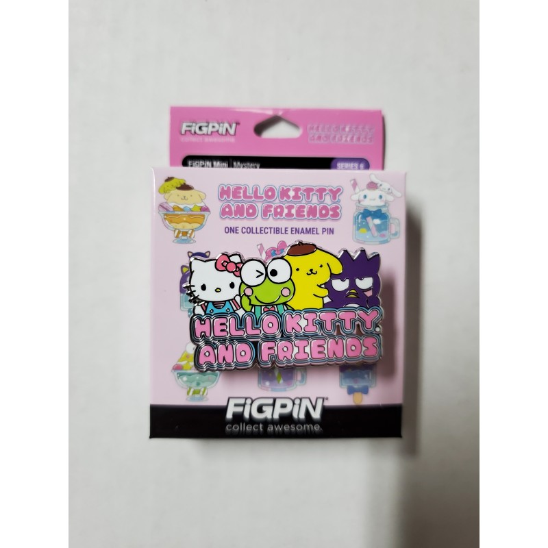 Hello Kitty Logo (Y508) Hello Kitty and Friends Series 6 Mystery FiGPiN Épinglette