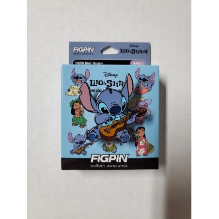 Stitch Ukelele (Y429) Disney Lilo & Stitch Series 3 Mystery FiGPiN Pin