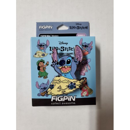 Glitter Stitch Sand (Y430) Disney Lilo & Stitch Series 3 Mystery FiGPiN Épinglette