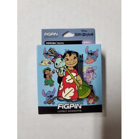 Glitter Lilo & Scrump (Y432) Disney Lilo & Stitch Series 3 Mystery FiGPiN Épinglette