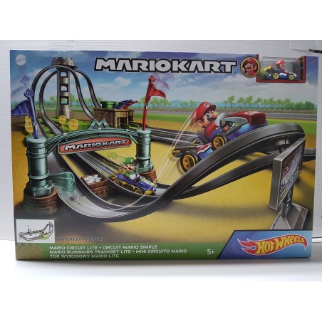 Hot Wheels Mario Kart Mario Circuit Lite