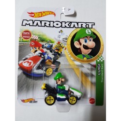 Luigi (Standard Kart) Hot Wheels Mario Kart