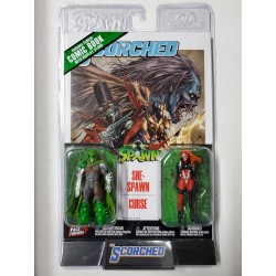 She Spawn and Curse 2-Pack with Comic Page Punchers 3″ McFarlane Figurine