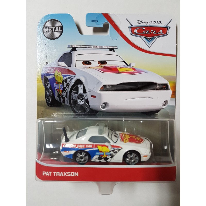 Pat Traxson Mattel Disney Pixar Cars Metal Series