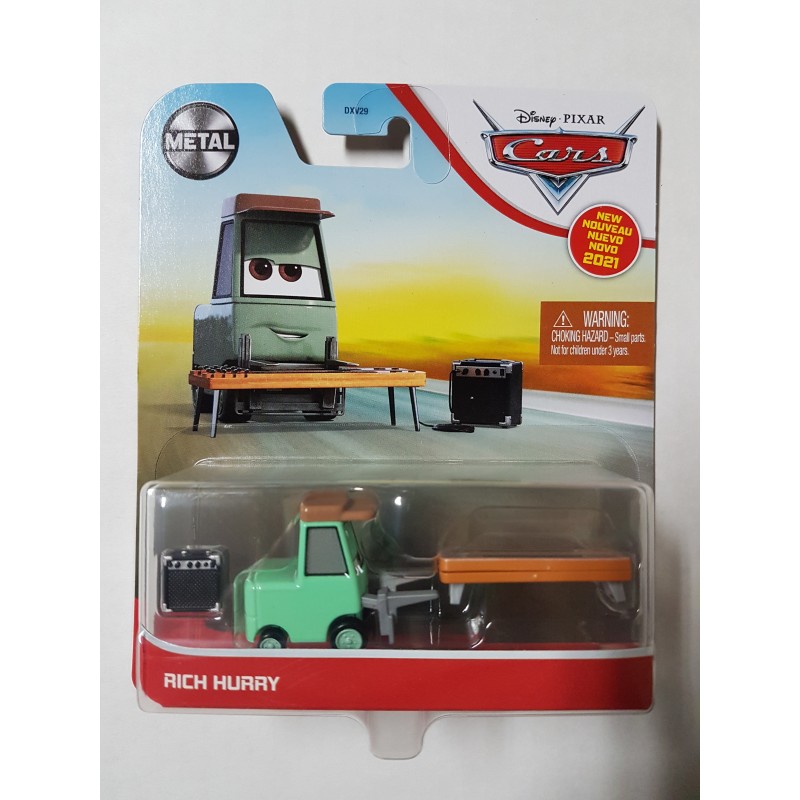 Rich Hurry Mattel Disney Pixar Cars Metal Series