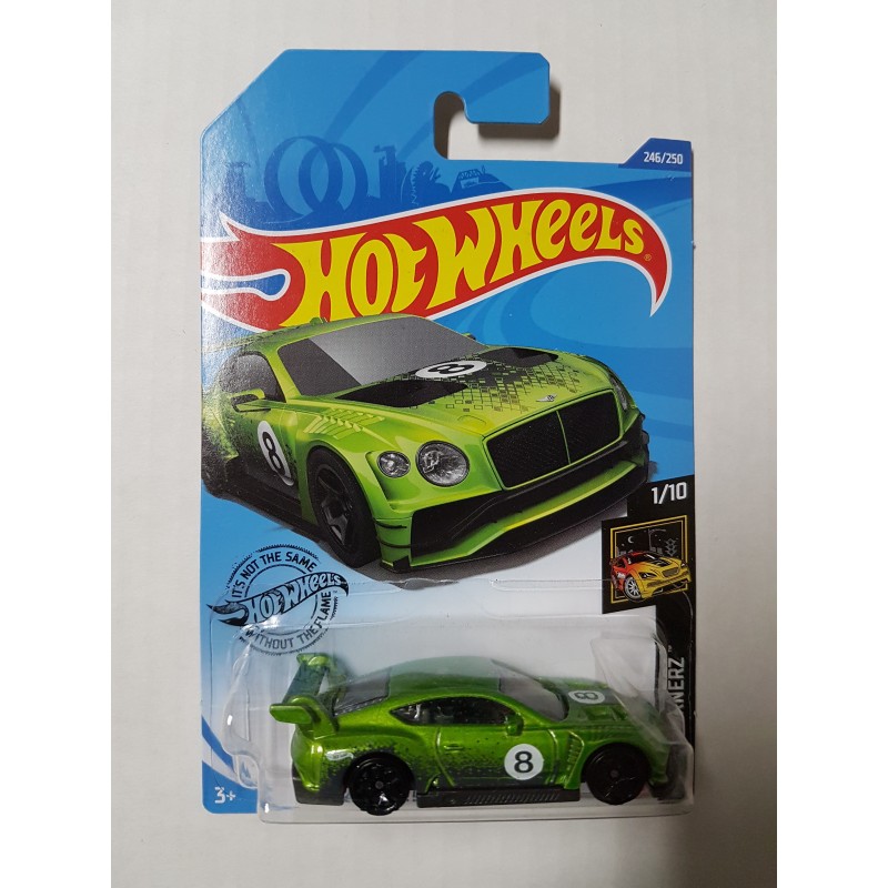 2018 Bentley Continental GT3 Hot Wheels 246/250